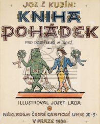 Kniha pohádek pro dospělejší mládež - Titul 1924
