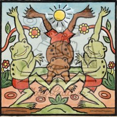 Halekačky naší Kačky - Žáby skáčou po blátě 1932