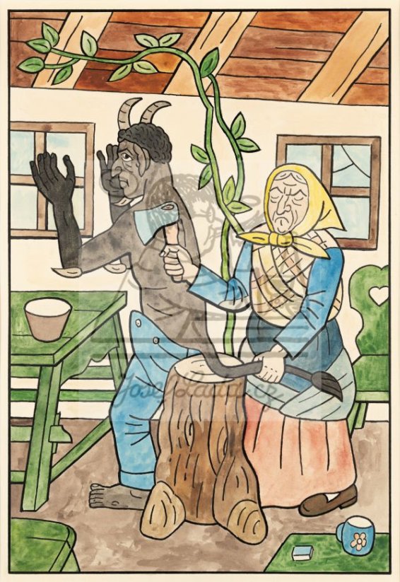 České pohádky - Zapomenutý čert 1957