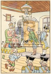 Nezbedné pohádky - kapitola O chudém královstvíčku: Audience u krále 1946