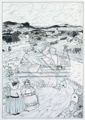 Krajina s pánem s dalekohledem, kolem 1918