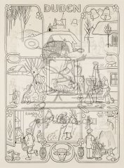 Cyklus 12 měsíců - Duben, kolem 1940