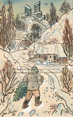 Vánoční stromek 1938