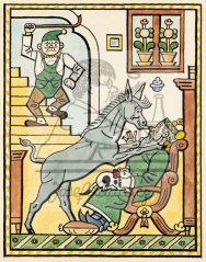 Ezopské bajky - O štěňátku a oslu 1931