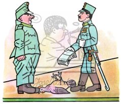 Osudy dobého vojáka Švejka - Hádka nad slepicí 1953-4