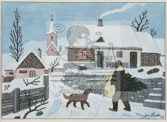 Vánoční stromek 1955