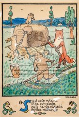 Erbenova národní říkadla - Sysel seče votavu 1921