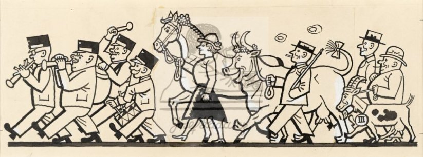 Slavnostní průvod I.