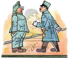 Osudy dobého vojáka Švejka - Lukáš hrozí Švejkovi 1953-4