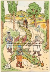 Nezbedné pohádky - kapitola O líném Honzovi: Drak na cestě 1946