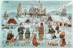 Stavíme sněhuláka 1941