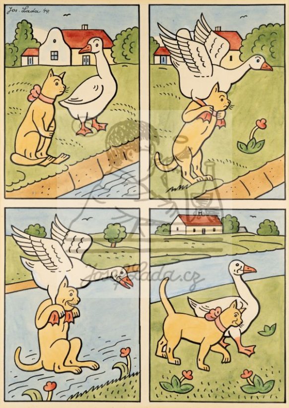Ladův veselý přírodopis - Chytrá zvířátka 1949