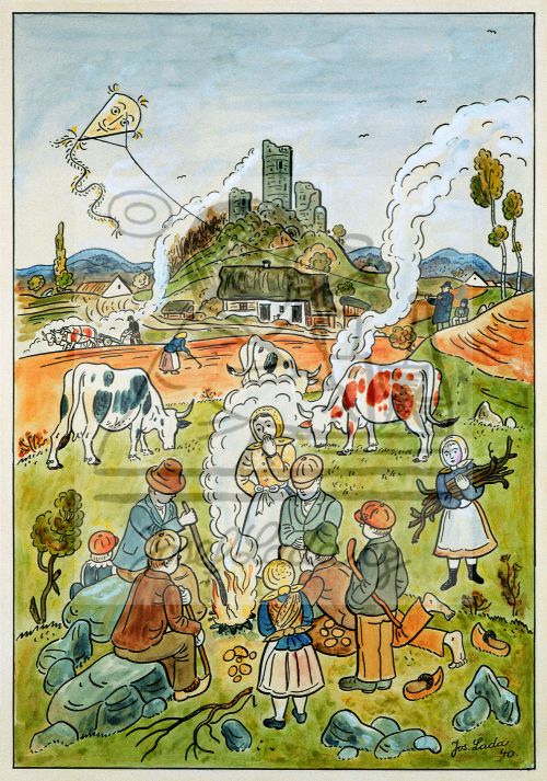 Podzim (U ohníčku) 1940