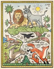 Ezopské bajky - O lvu a oslu 1931